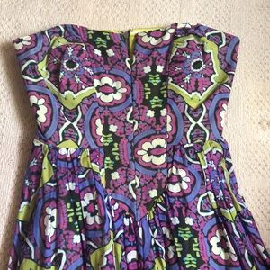 Nicole Miller Strapless Dress